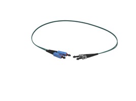 VL Dupl. Fig.8 9/125 ST/SC gn 0.5m