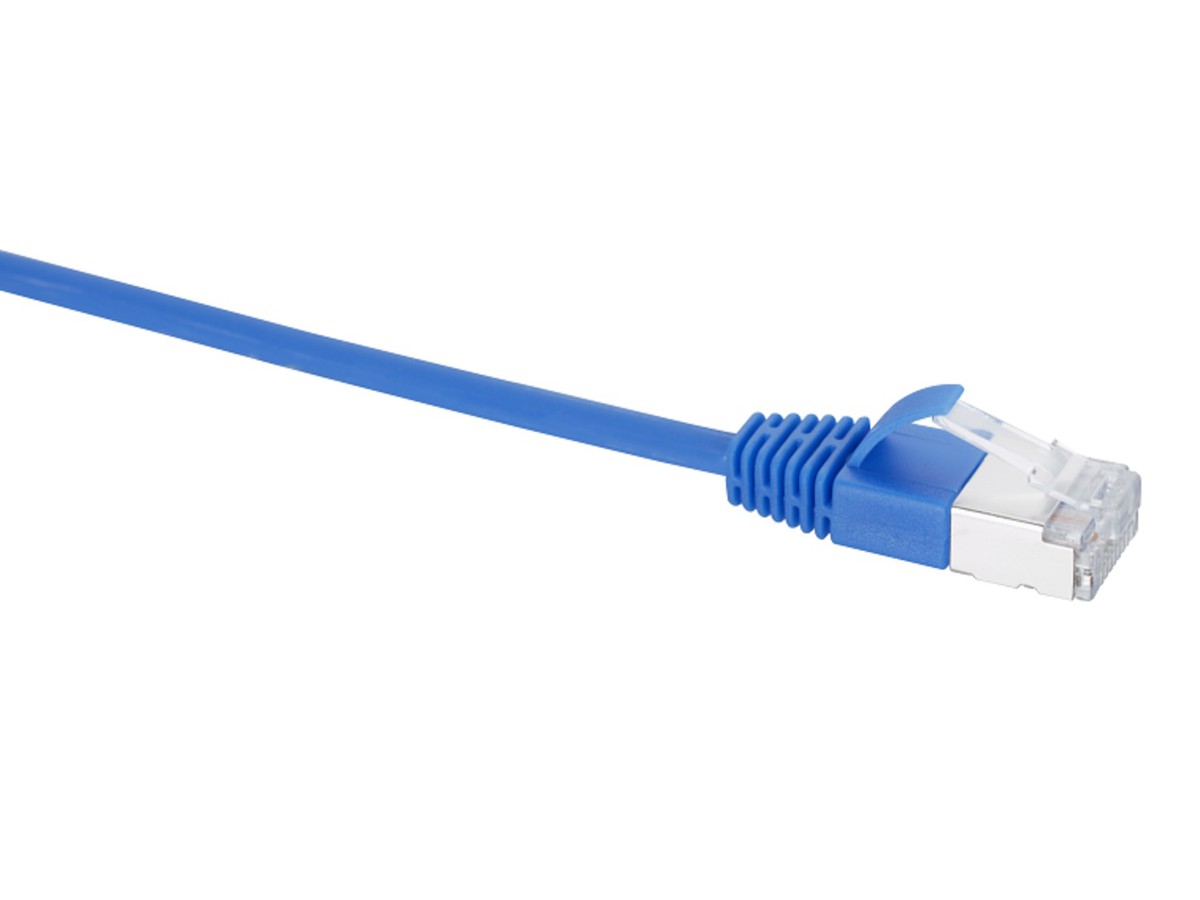 Slim Patchkabel Kat.6a blau 1.5m