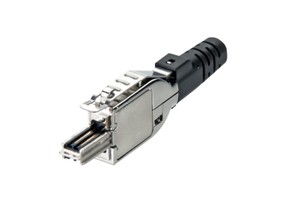 unilan Datenstecker PS-Tera 2P geschirmt sz