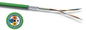 Profinet A 2YH(St)CH 2x2xAWG22/1 FRNC grün Cca