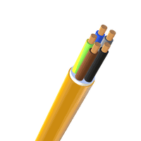 PUR Kabel 5x25 3LNPE orange Eca