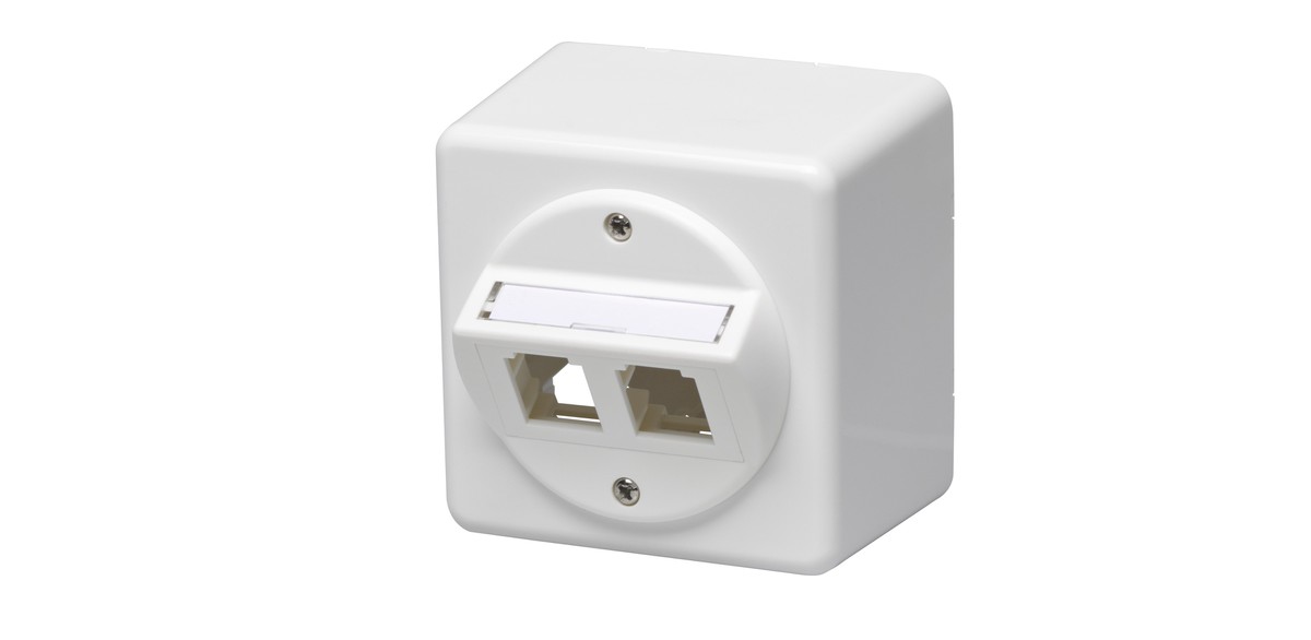 AMP AP Schrägauslasd. SL 2-fach ws