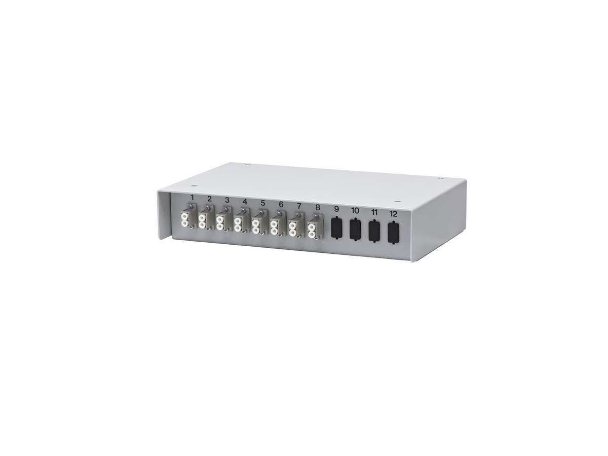 LWL AP Box zu ML 8xLC/Dupl. MST MM