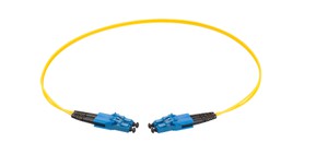 RL Dupl. Fig.8 2x1.4mm 9/125 LC/LC jaune 1.5m