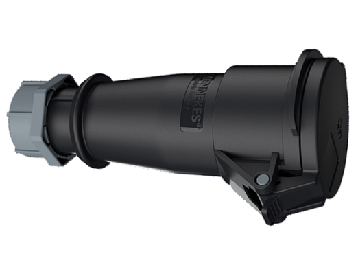 CEE Prise mobile 32A 5P 400V PowerTOP Xtra IP44 noir