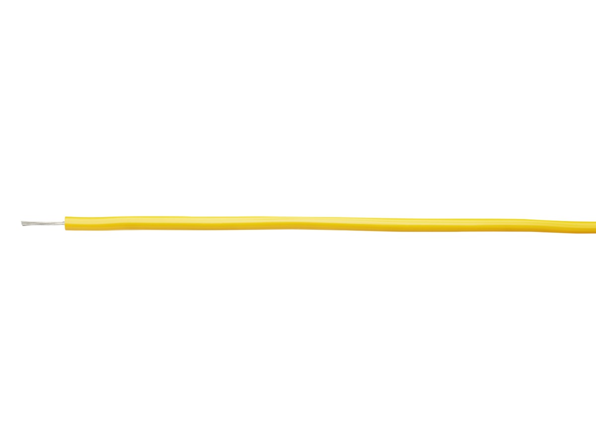 Litze Neonkabel 1x1.5 5-10kV gelb (Prüfspannung 15kV)