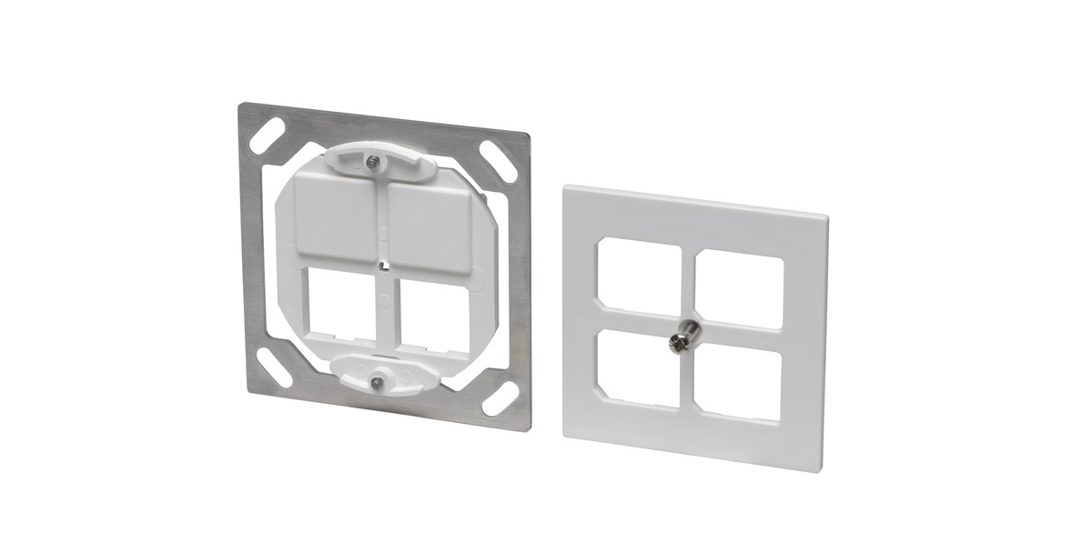 Boîte IKT Kalysto p. 4xRJ45 blanc