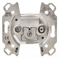 2-Loch Breitbanddose, 11 dB, 2GHz, EB