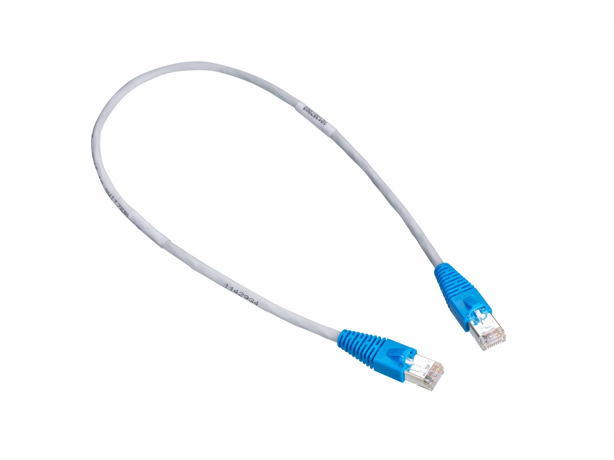 RL RJ45 Cat5e S/UTP HR PVC gr/bl 1.5m