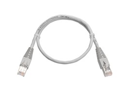 GMA VL-RJ45 HR Kat.5e 4P PVC 12.0m Kabel grau, beschriftet