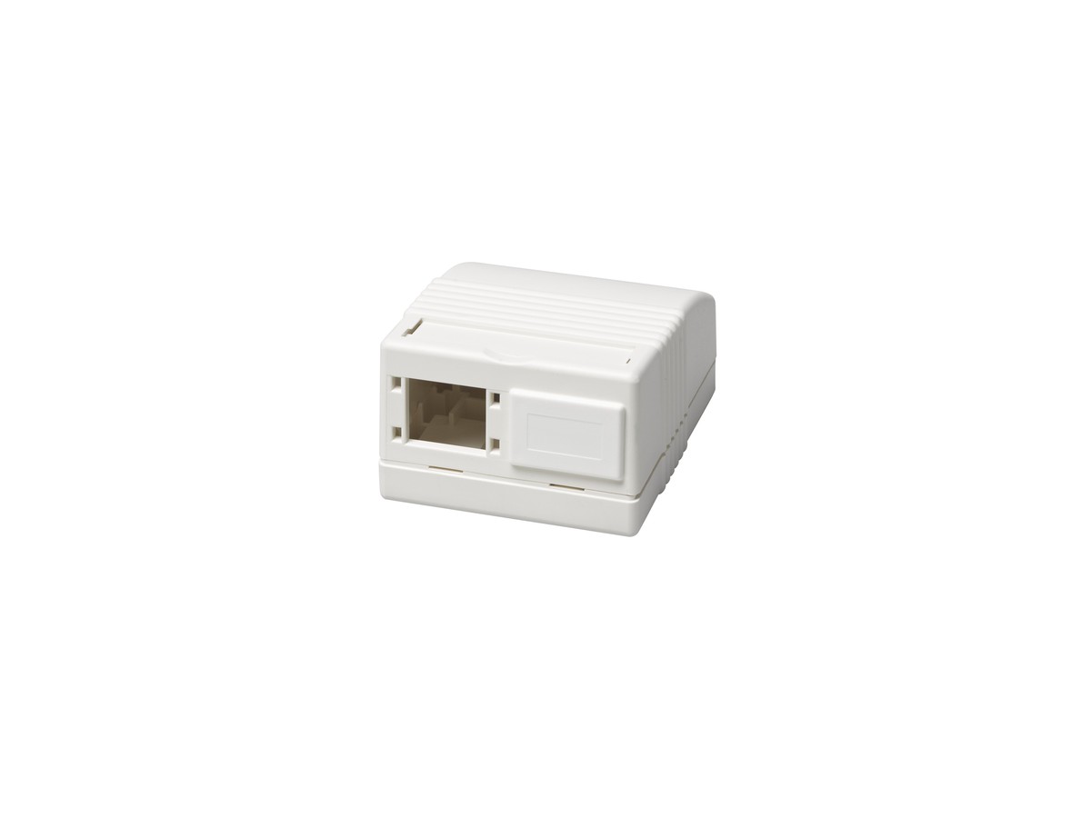 R&M FN Mini-boîtier AP 2x1 port blc