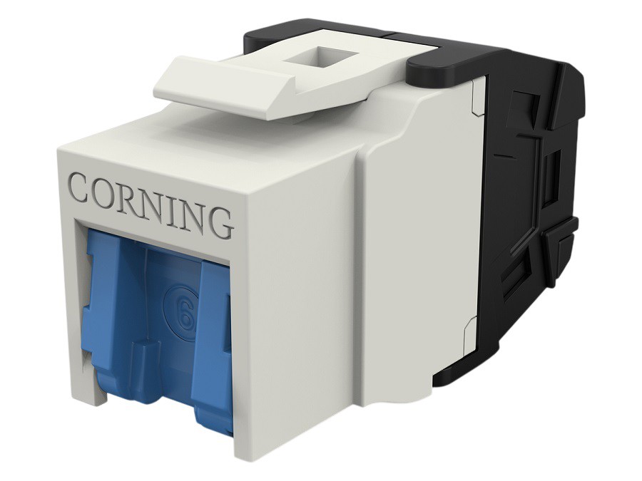 Corning RJ45 Jack Cat.6a Keystone UTP KS500U