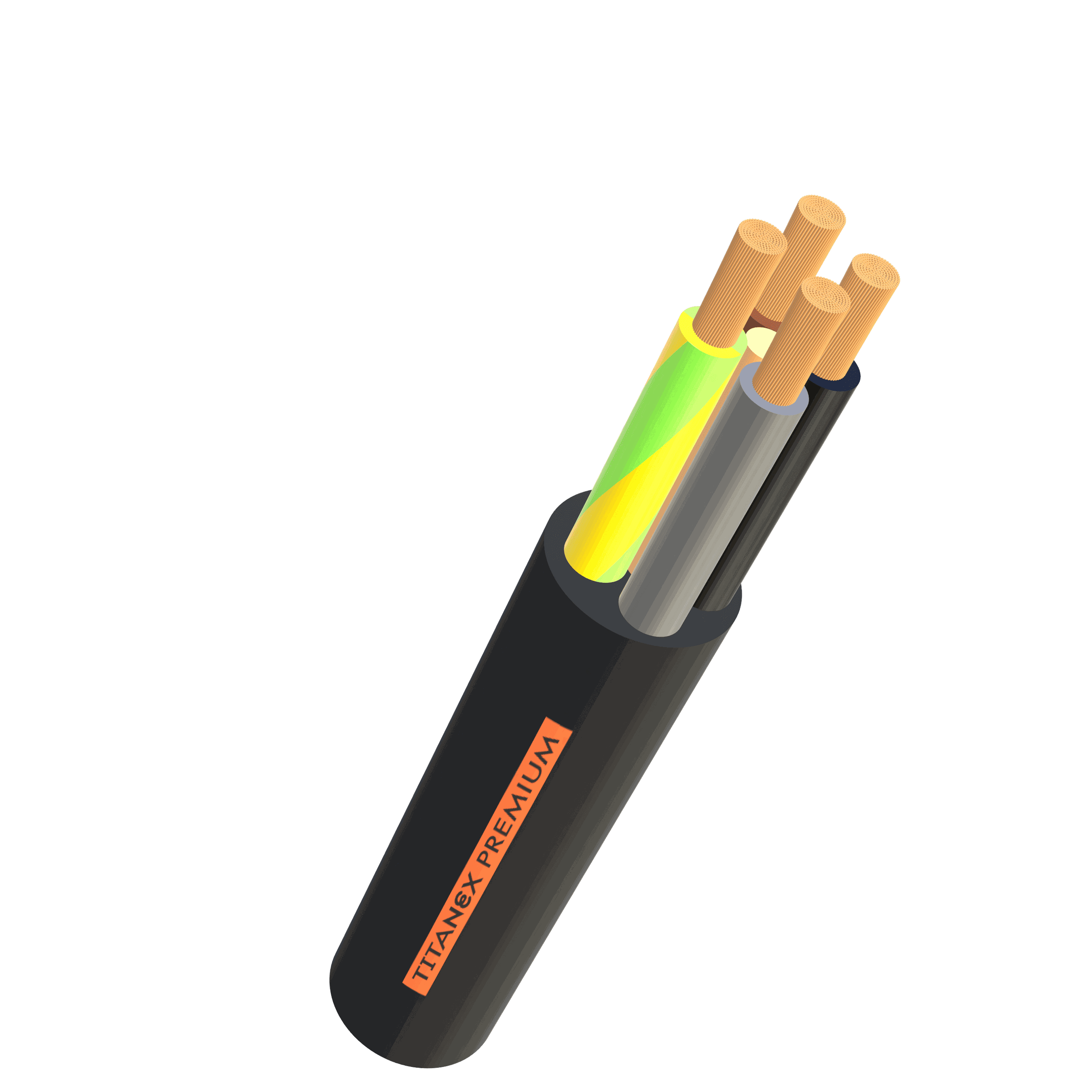 Titanex Premium 4x4 3LPE sh noir (H07RN-F) Eca