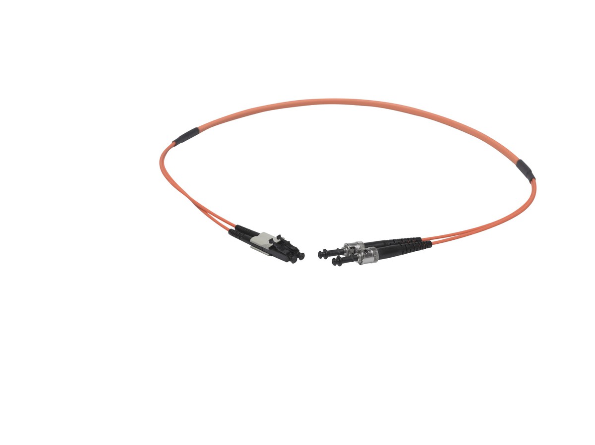 VL Dupl Fig. 0 62.5/125 ST/LC or 3.0m